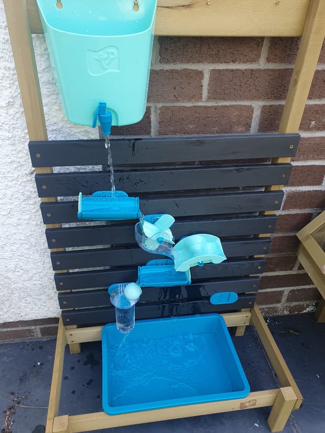 Water wall play activity